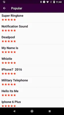 Z Ringtones Premium 2023 android App screenshot 9